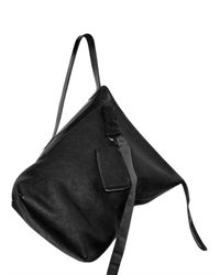 Rick Owens | Black Heavy Buffalo Shoulder Bag | Lyst