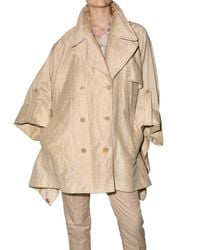 Viktor & Rolf | Natural Trench Cape in Beige | Lyst