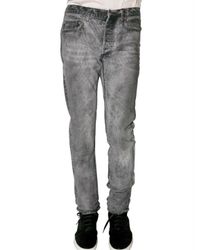 Dior Homme | Gray 19 Cm Stripe Dirty Straight Jeans for Men | Lyst