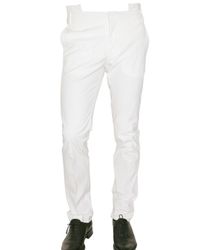 Givenchy | White Stretch Cotton Toile Trousers for Men | Lyst