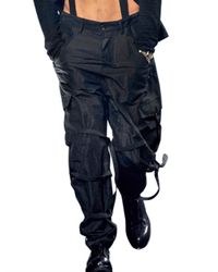 John Galliano | Blue Pilot Cargo Trousers for Men | Lyst