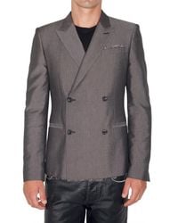 Marc Jacobs | Gray Makimura Cotton Viscose Jacket for Men | Lyst