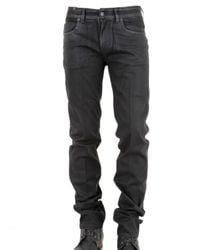 Notify | Black Slim Waxed Denim Jeans for Men | Lyst