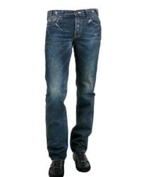 PRPS | Blue Dirt Contrast Wash Stitch Detail Bootcut Jeans for Men | Lyst