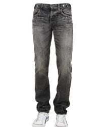 PRPS | Gray Grey Slim Wrinkled Denim Jeans for Men | Lyst