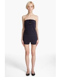 juicy couture strapless romper