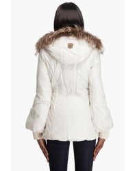 puffer peaches mackage jacket