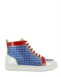 Christian Louboutin | Multicolor Supe Ball Woman High Sneakers | Lyst