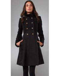 Marc By Marc Jacobs | Blue Gemini Melton Coat | Lyst