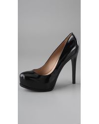 Pour La Victoire | Irina - Black Patent Leather Pump | Lyst