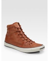 Converse | Brown Jack Purcell Racearound High-tops for Men | Lyst
