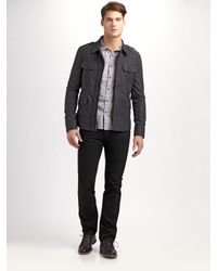 Converse | Gray Fine-wale Military Jacket for Men | Lyst