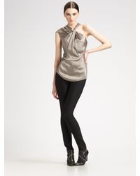 Helmut Lang - Black Leather Legging - Lyst