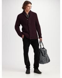 Rag & Bone | Purple Flint Cardigan for Men | Lyst