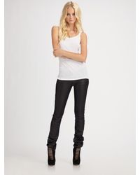 Rock & Republic | Black Stella Straight-leg Jeans | Lyst