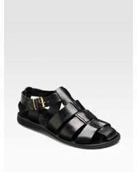 men's gucci slides saks fifth avenue