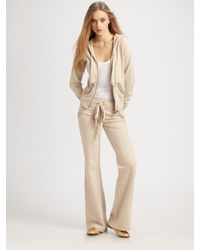 Twisted Heart | Natural Embellished Cotton Sweatpants | Lyst