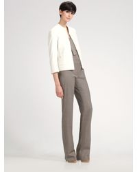 Akris Punto | White Front-zip Jacket | Lyst