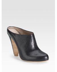 Belle By Sigerson Morrison | Black Mule Clogs | Lyst