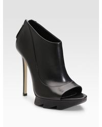 Camilla Skovgaard | Black Open-toe Ankle Boots | Lyst