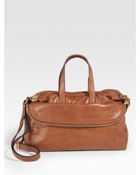Fendi | Brown Unzipped Zip It Messenger Bag | Lyst