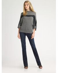 James Perse | Gray Cashmere Kimono Sweater | Lyst