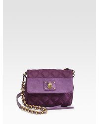 Marc Jacobs | Purple Rubik Debbie Quilted Nylon Mini Bag | Lyst