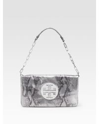 Tory Burch | Metallic Reva Clutch | Lyst