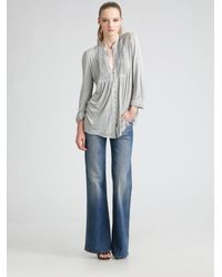 7 For All Mankind | Gray Dojo Trouser Jeans | Lyst