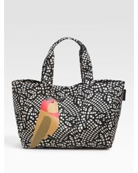 Marc By Marc Jacobs | Black Rufous Humming Birds Tote | Lyst