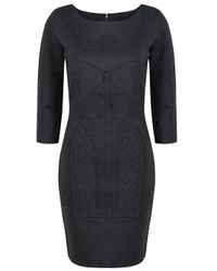 Markus Lupfer | Gray Lounge Bodice Dress | Lyst
