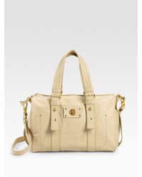 Marc By Marc Jacobs | Natural Totally Turnlock Shifty Satchel | Lyst