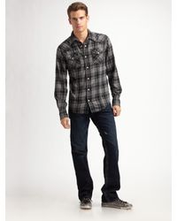 True Religion | Gray Bobby Bootcut Jeans/buckshot for Men | Lyst