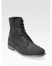 Rag & Bone | Black Leather Mallory Boots for Men | Lyst
