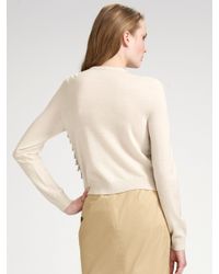 Tory Burch | Natural Seymour Skirt | Lyst