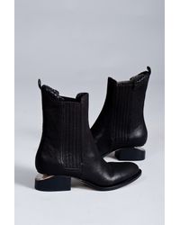 Alexander Wang | Beatle Boots in Black | Lyst