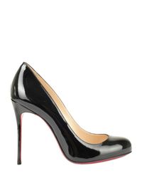 Christian Louboutin | Black 100 Fifi Patent Pumps | Lyst