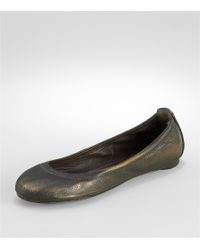 eddie metallic ballet flat