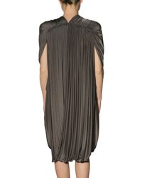 La Petite Salope | Green Draped Jersey Dress | Lyst
