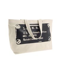 L.A.M.B. Natural Malibu Canvas Tote