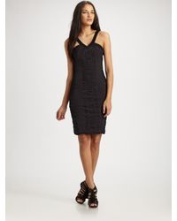 Leifsdottir | Black Ruched Dress | Lyst