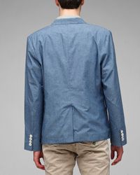 General Assembly | Blue Chambray Blazer for Men | Lyst
