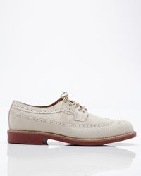 G.H. Bass & Co. | White Suede Wingtip for Men | Lyst
