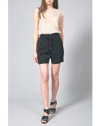 Giada Forte | Green Viscose Short in Black | Lyst