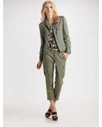 Marc By Marc Jacobs | Green 10th Year Anniversary Army Twill Cargo Pants | Lyst
