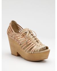 Rag & Bone | Natural Horos Woven Oxford Sandals | Lyst