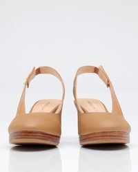 Marais Usa | Brown Slingback Wedge | Lyst