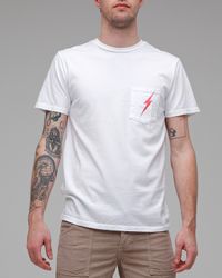 Lightning Bolt | White Bolt Tee for Men | Lyst