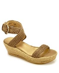 Stuart Weitzman | Green Alexlo - Swamp Wedge Espadrille | Lyst