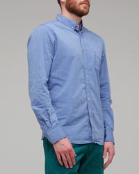 Life After Denim | Blue London Shirt in Chambray for Men | Lyst